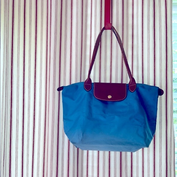 Longchamp Handbags - Longchamp Blue Le Pliage Totes for Versatile Style